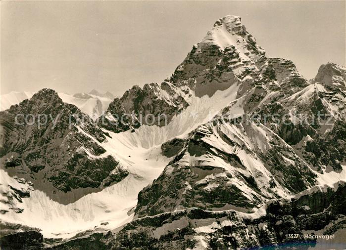 Hochvogel Gebirgspanorama Allgaeuer Alpen