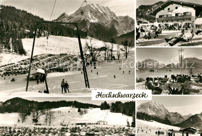 Ramsau Berchtesgaden Skizentrum Hochschwarzeck Wintersportplatz Berchtesgadener