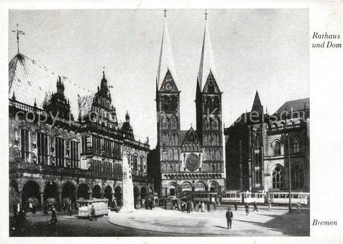 Bremen Rathaus und Dom