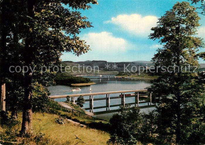 Biggesee Doppelstockbruecke Dumicke Stausee