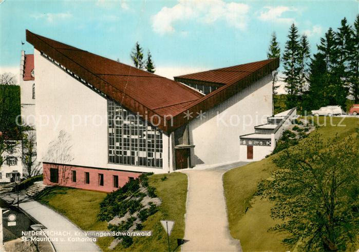 Niedereschach Katholische Kirche St Mauritius und Katharina