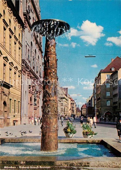 Muenchen Richard Strauss Brunnen
