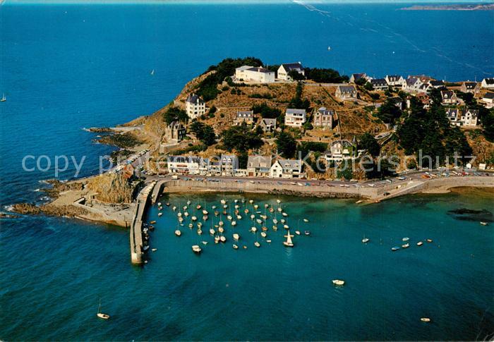 Le Val Andre Vue aérienne du port de Piégu