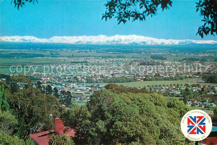 Christchurch Canterbury View from the Cashmere Hills