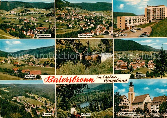 Baiersbronn Schwarzwald und Umgebung Wildsee Eurotel Kurhotel Hirsch