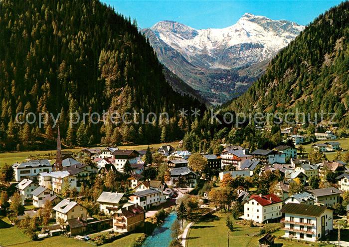 Mallnitz Kaernten Panorama Hoehenluftkurort Blick gegen Tauerntal im Hintergrund
