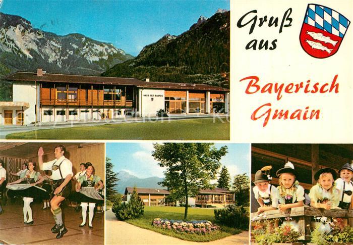 Bayerisch Gmain Haus des Gastes Trachten Volkstanz Tradition Alpen