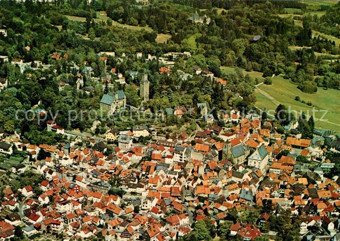 Kronberg Taunus Luftkurort Fliegeraufnahme