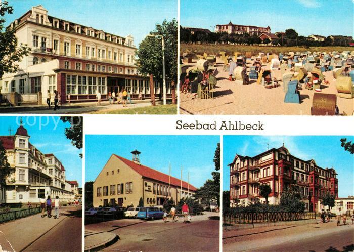 Ahlbeck Ostseebad Ostseehotel Strand FDGB Erholungsheime