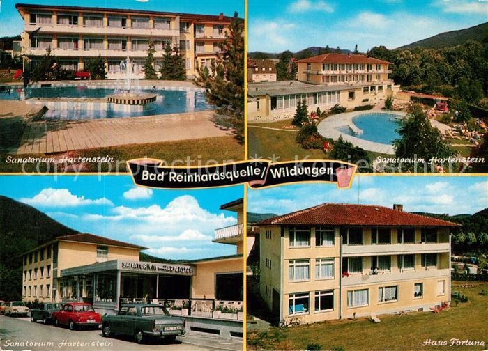 Bad Reinhardsquelle Sanatorium Hartenstein Haus Fortuna