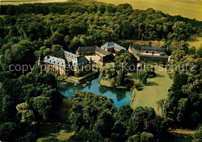 Neuss Schloss Dyck Fliegeraufnahme