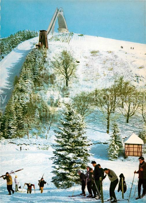 Winterberg Hochsauerland Wintersport St Georg Skisprungschanze