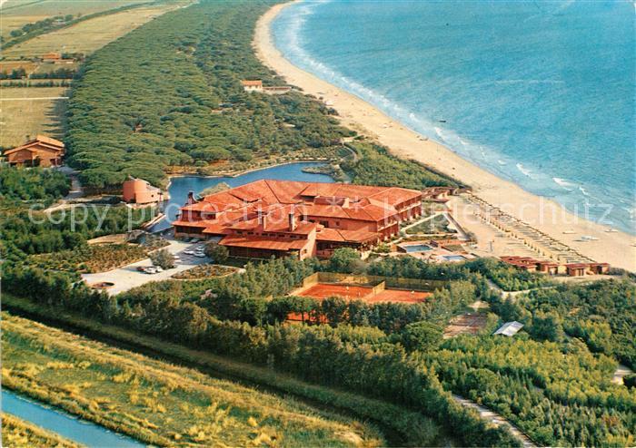 Fonteblanda Hotel Corte dei Butteri veduta aerea