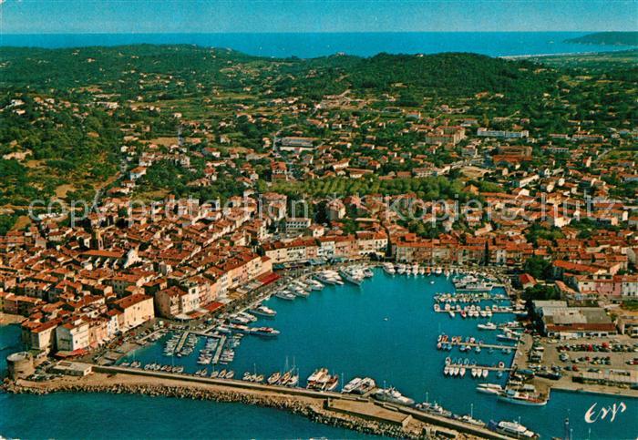 Saint Tropez Var Le Port vue aérienne