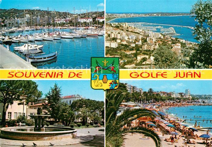Golfe-Juan Vallauris 06 Alpes-Maritimes Port Fontaine Plage Panorama Cote d Azur