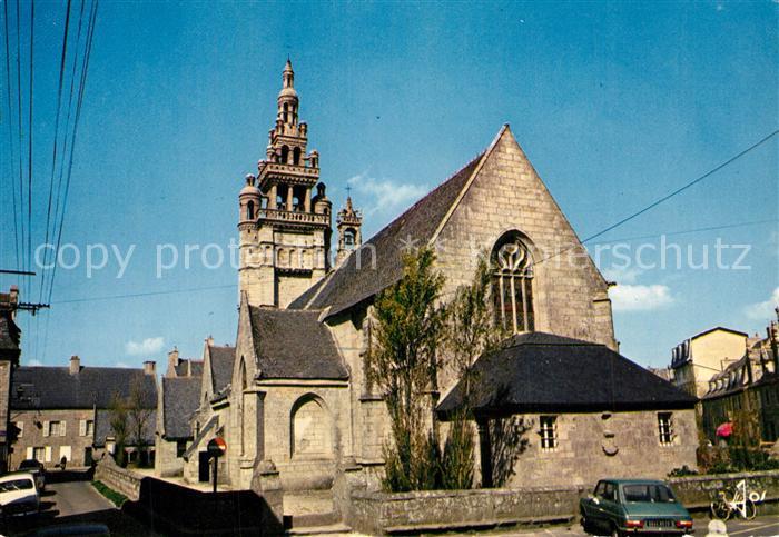 Roscoff Le chevet de l'Eglise Notre Dame de Kroaz Baz XVI siècle