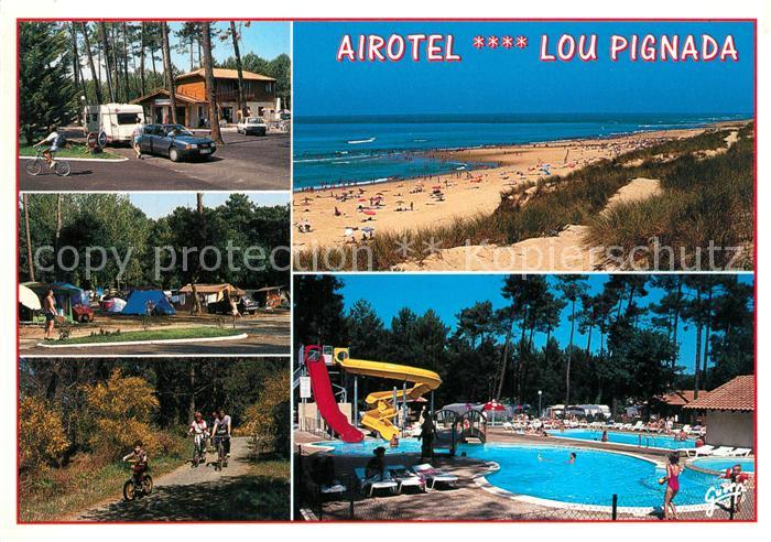 Messanges Landes Airotel Lou Pignada Camping Piscine