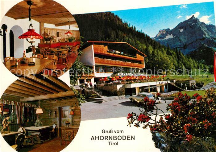 Hinterriss Tirol Alpengasthof Eng am Grossen Ahornboden