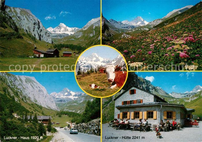 Kals Grossglockner Landschaftspanorama Bergwelt Alpenflora Luckner Haus Huette A