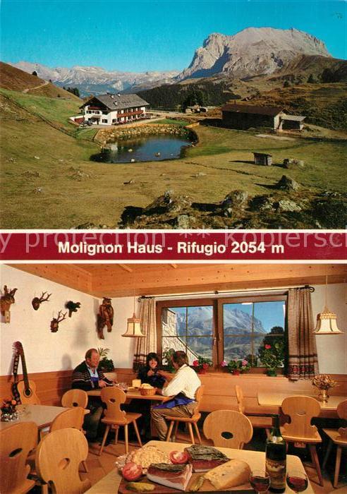Kastelruth Suedtirol Molignon Haus Rifugio Seiser Alm Hochplateau