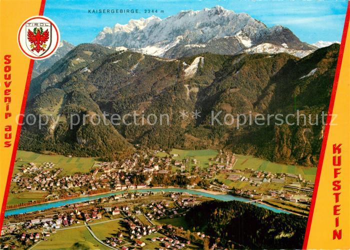 Kufstein Tirol Kaisergebirge Fliegeraufnahme