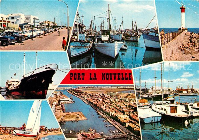 Port-la-Nouvelle Avenue de la mer Bateaux de pêche Le Phare Port de plaisance