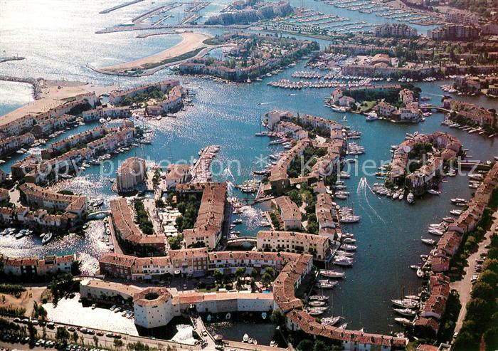 Port Grimaud Vue aérienne de la cité
