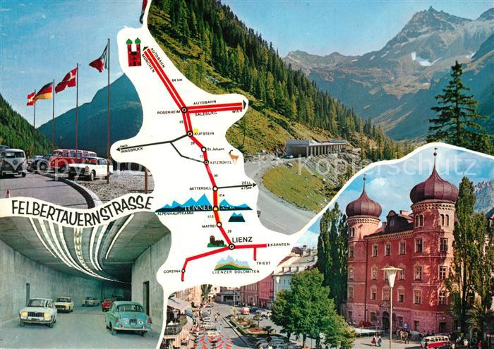 Felbertauernstrasse Felbertauerntunnel Alpen