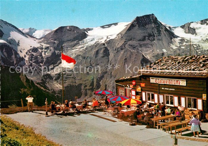 Grossglockner Hochalpenstrasse Edelweisshuette Hohe Dock