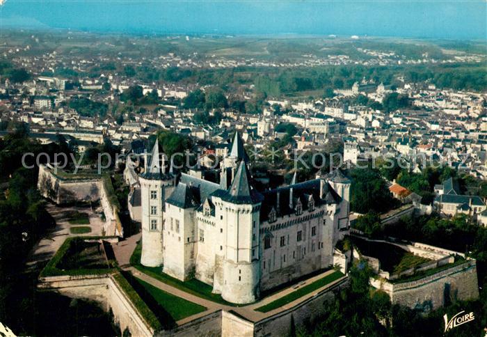 Saumur Vue Aerienne Chateau