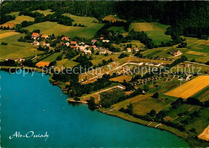 Alt-Ossiach Fliegeraufnahme Camping Lampele