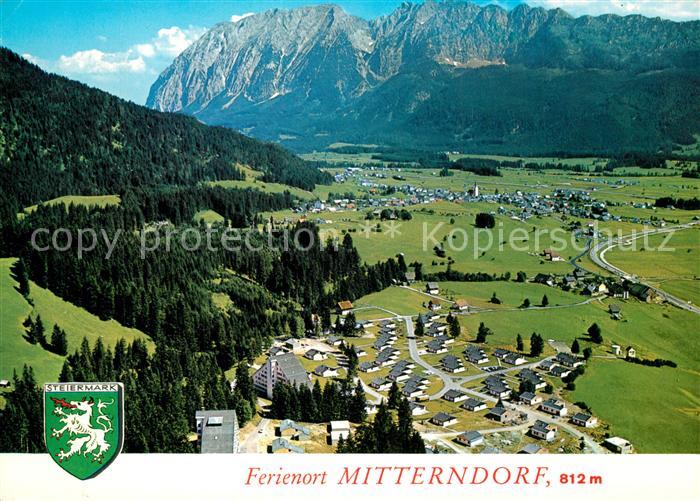 Bad Mitterndorf Fliegeraufnahme Contracta Feriendorf Sonnenalm