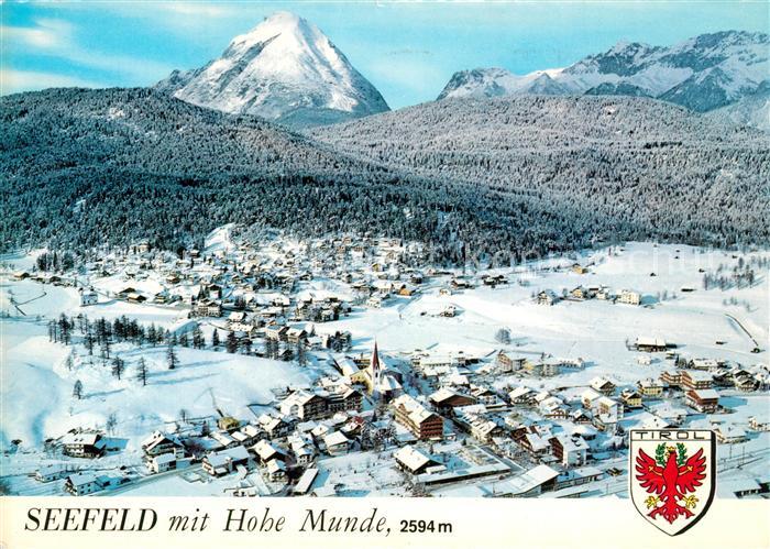 Seefeld Tirol Hohe Munde Fliegeraufnahme
