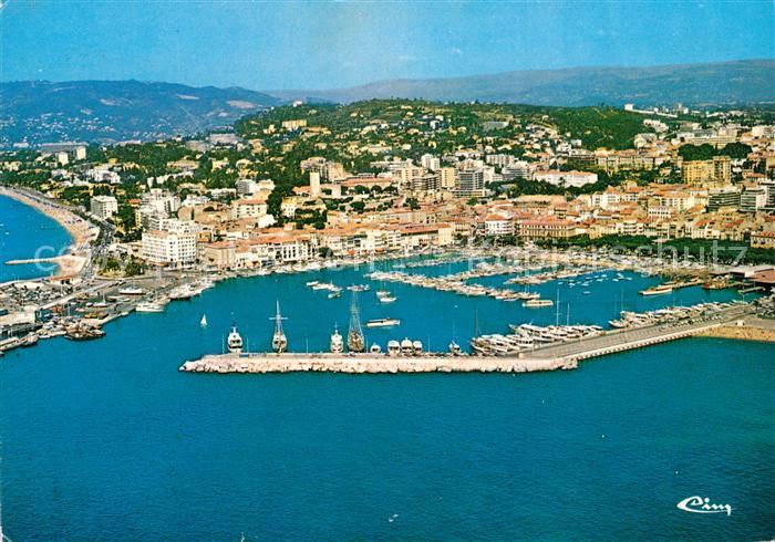 Cannes Alpes-Maritimes Vue Aerienne Port Suquet