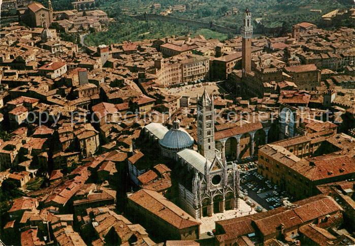 Siena Duomo Veduta Aerea