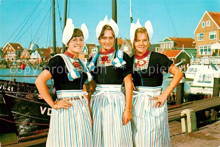 Volendam Junge Frauen Trachten
