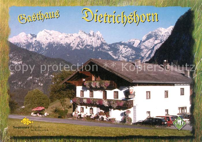 Unken Gasthaus Dietrichshorn Sommerfrische Alpenblick