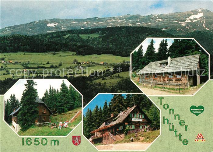 Muehlen Steiermark Tonnerhuette am Zirbitzkogel Landschaftspanorama Alpen
