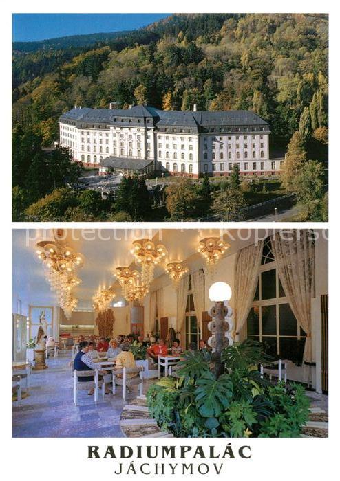 Jachymov Radiumpalac Radiumhotel Restaurant Saal