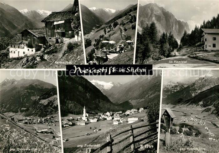 Neustift Stubaital Tirol Kartnallhof Pinnistal Alpenpanorama
