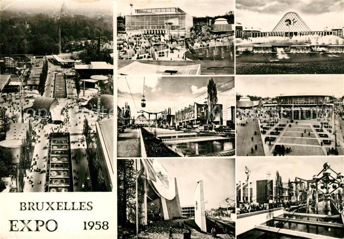 Bruxelles Bruessel Expo Exposition Universelle