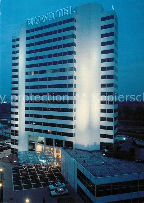 Rotterdam Novotel Rotterdam Brainpark Nachtaufnahme