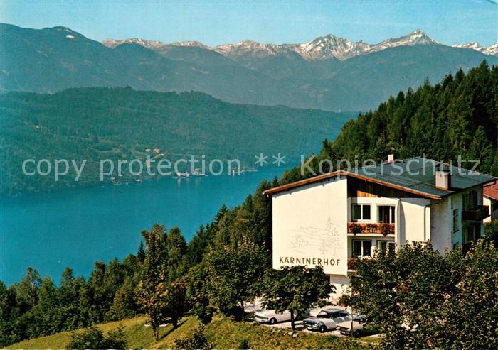 Millstatt Millstaettersee Pension Kaertnerhof Alpenpanorama