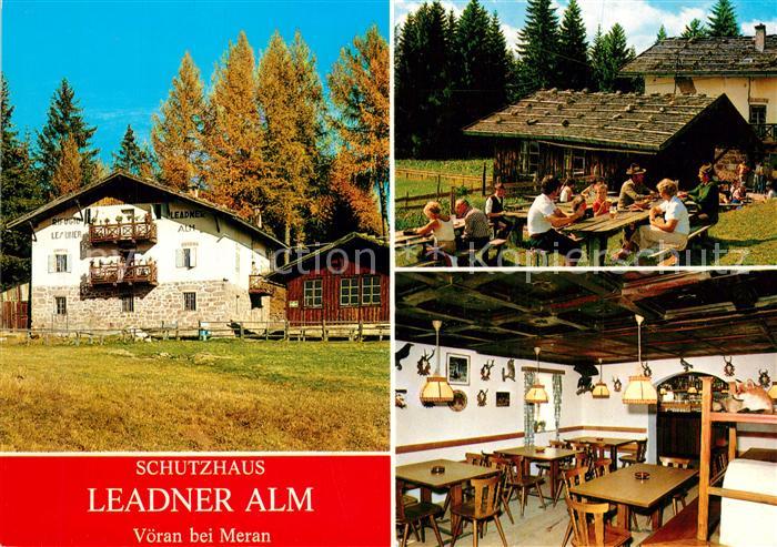 Voeran Verano Schutzhaus Leadner Alm Berggaststaette Jausenstation