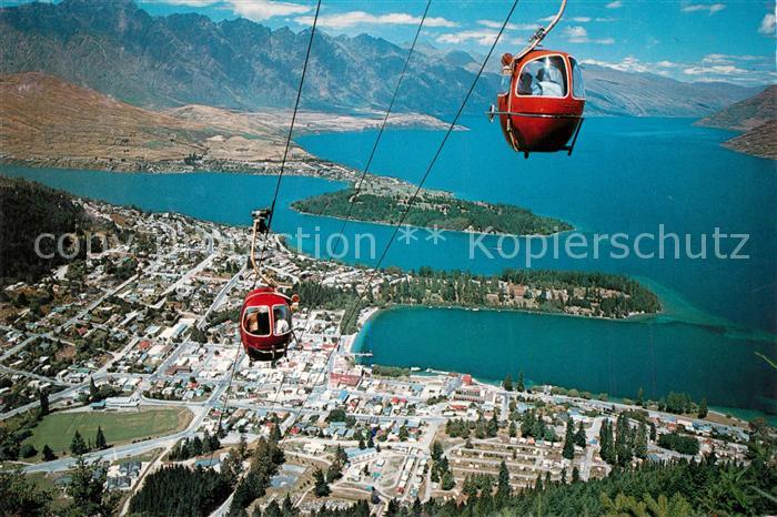 Queenstown Otago Gondolas to the Skyline Restaurant on Bobs Peak Lake Wakatipu