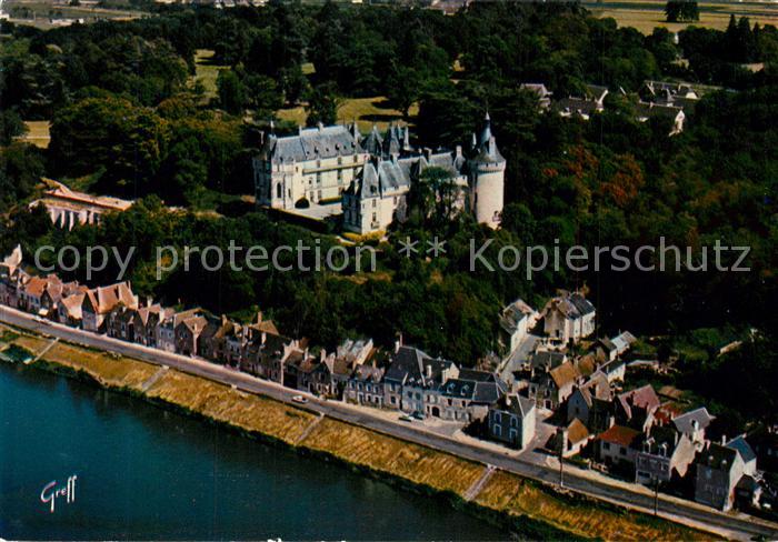Chaumont-sur-Loire Chateau vue aérienne Collection Les Chateaux de la Loire
