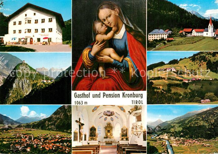 Kronburg Tirol Gasthof Pension Kronburg Wallfahrtskirche Gnadenbild