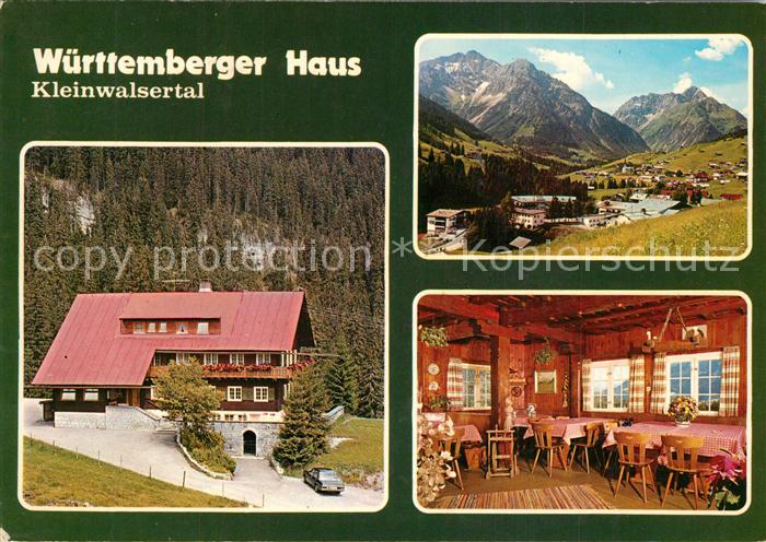 Hirschegg Kleinwalsertal Vorarlberg Jugend- und Freizeitheim Wuerttemberg Haus G