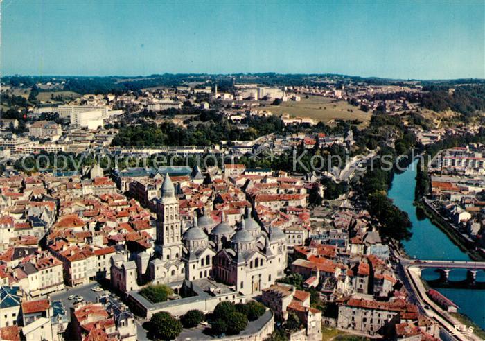 Perigueux Cathedrale Saint Front vue aérienne