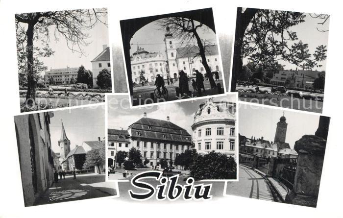 Sibiu Hermannstadt Teilansichten Innenstadt
